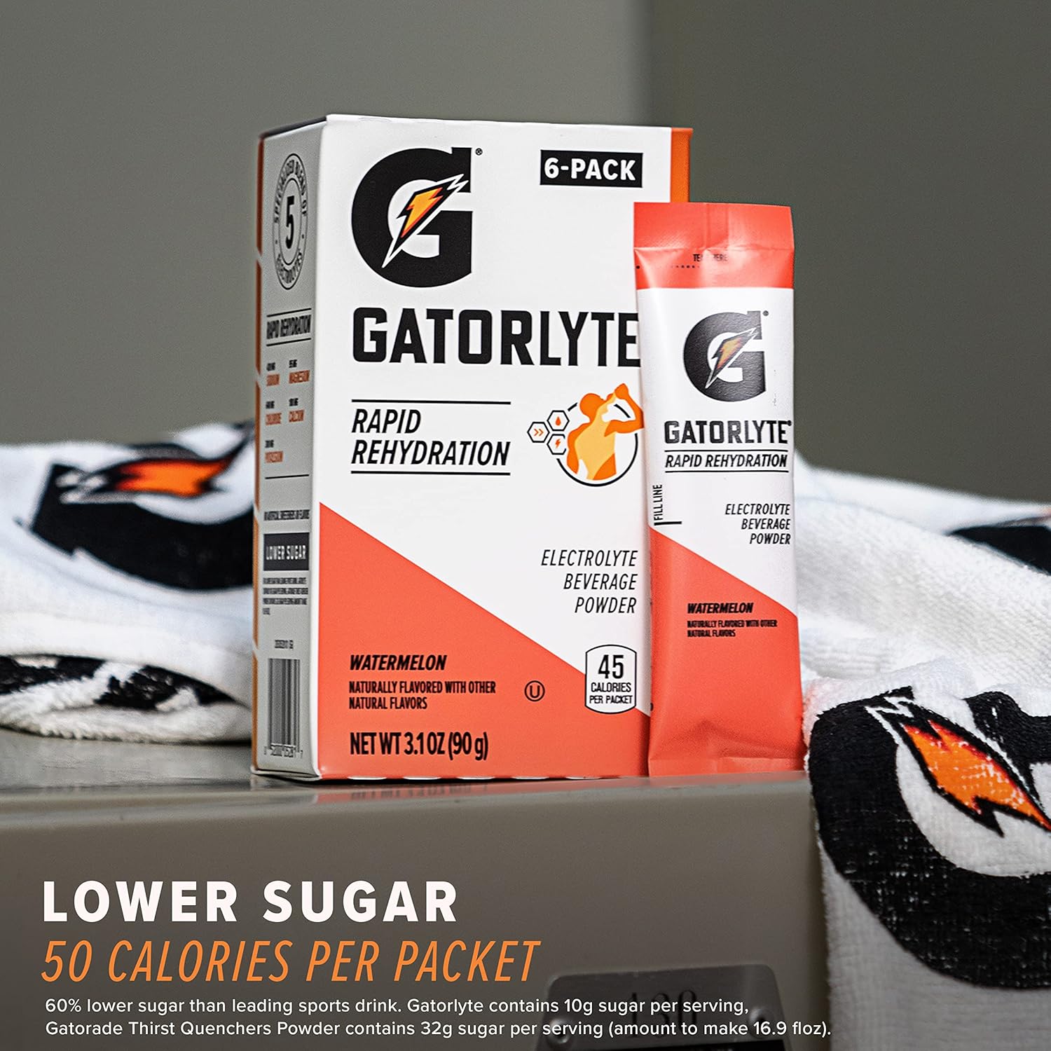 Watermelon Gatorlyte Powder - Pack of 48, Makes 20 Fl Oz Each