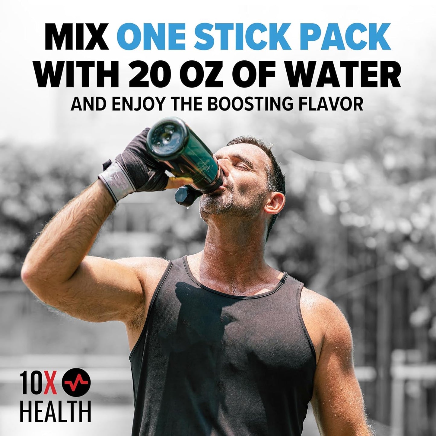 Wave Crusher Electrolyte Drink Mix Liquid Packets - 10X Health System Hydration with Magnesium Citrate, Sodium, and Potassium - Natural Flavored Electrolyte - 15 Stickpacks