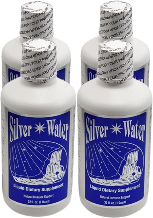 Wayne Rowland Original Formula Silver Water - 4 Pack by Silver Water Company
