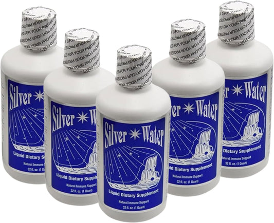 Wayne Rowland Silver Water - Original Formula (5 Pack) by Silver Water Company