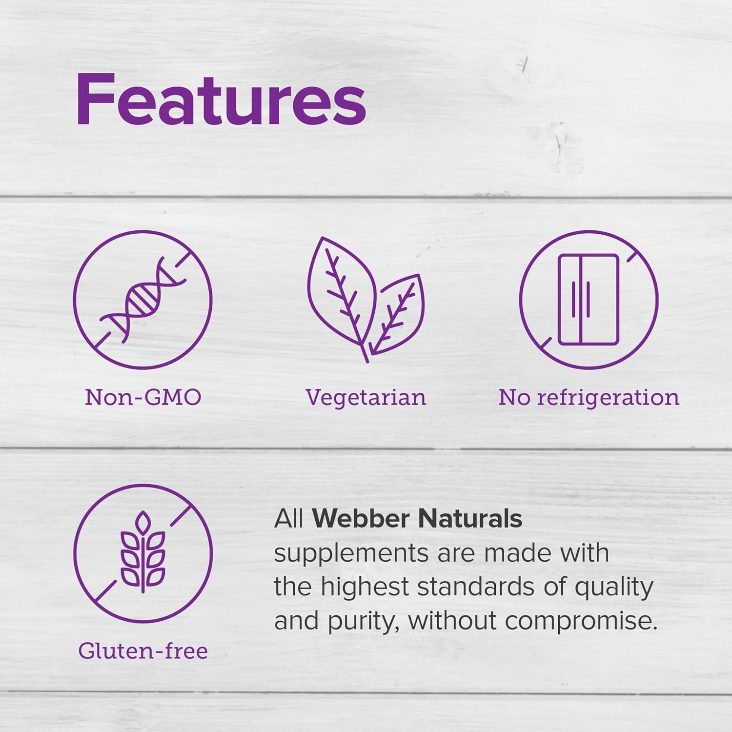 Webber Naturals 30 Billion CFU Probiotics for Men, Women, & Adults - Shelf Stable, 8 Strains, 30 Vegetarian Capsules
