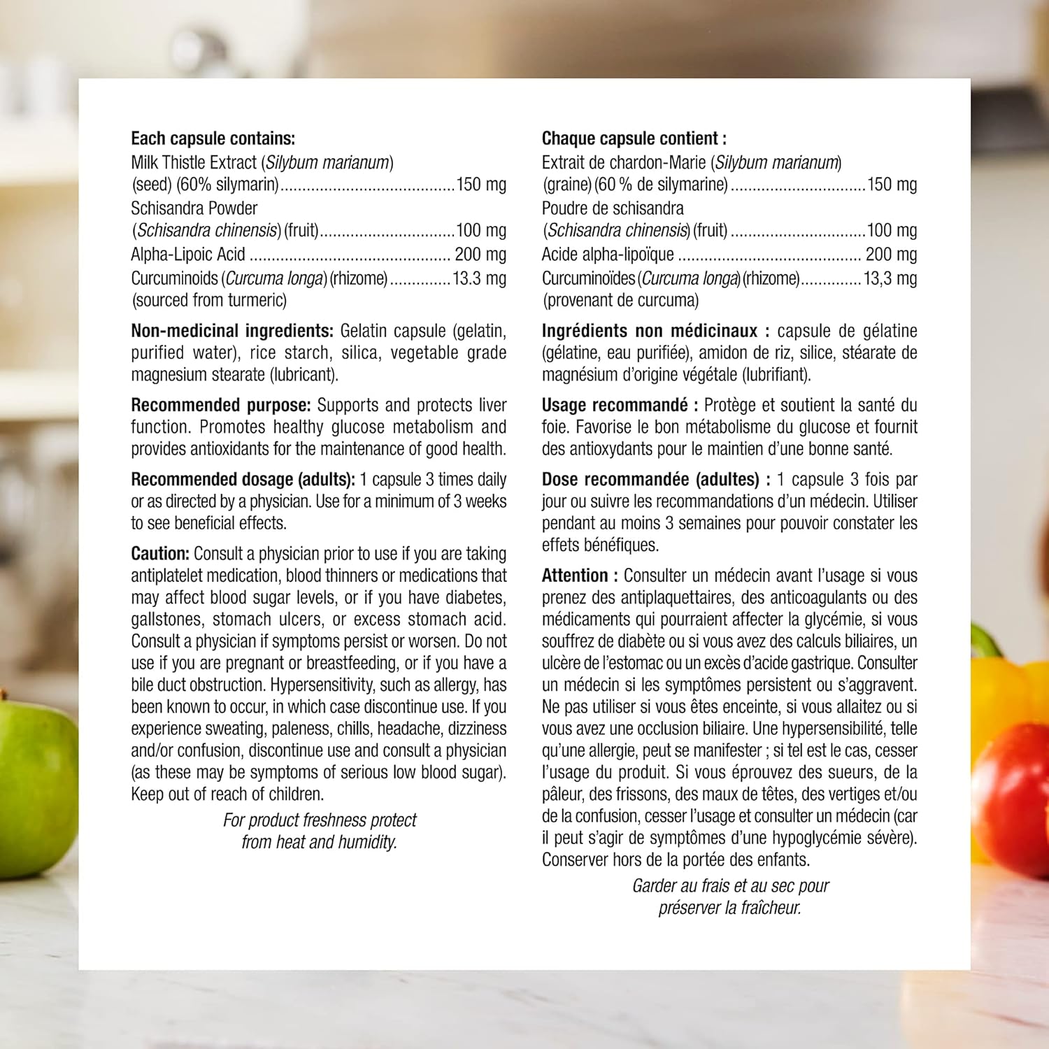 Webber Naturals Liver Health Support Supplement with Milk Thistle - 65 Capsules