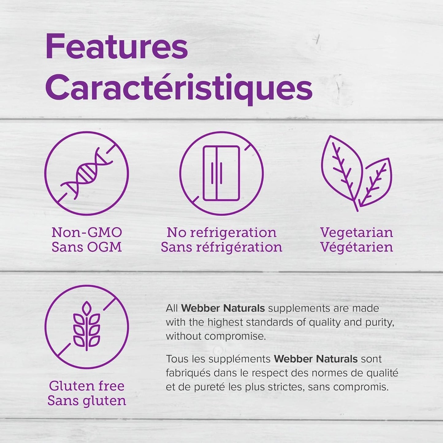 Webber Naturals Probiotic Capsules with 30 Billion CFU and 8 Strains - 30 Count