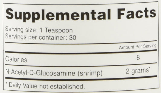 Wellesley Therapeutics Inc. Premium Glucosamine Supplement - 2.1 oz (60g)