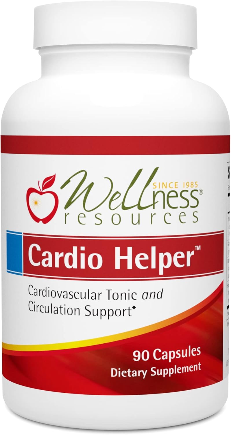 Wellness Resources Cardio Support for Blood Pressure, Fluid Retention, Varicose Veins