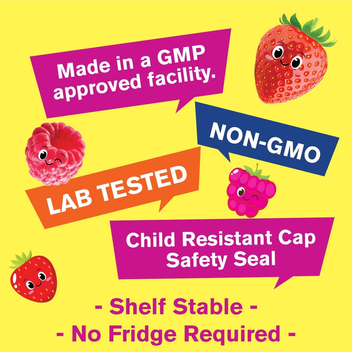 WellYeah Kids Probiotic Gummies for Digestive & Immune Support - Vegan & Gluten-Free Gummy Supplement - 60 Count