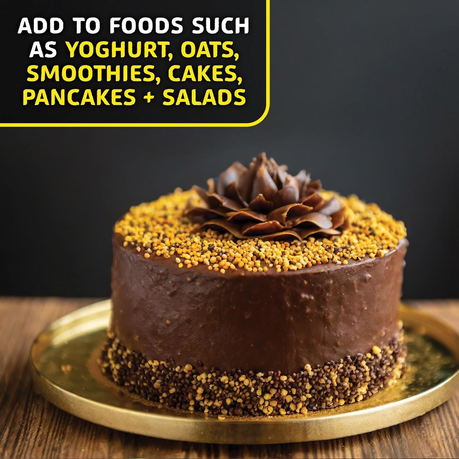 Western Australia Helio Hives Bee Pollen Granules - Pure Superfood for Optimal Health - 1.1 Pound Pack