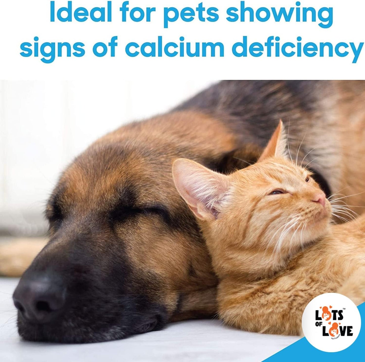 Whelping Dog Calcium Supplement (15 ml) - Breeders Approved Oral Calcium for Dogs - High-Quality Calcium for Canines from Lots of Love Pet Products