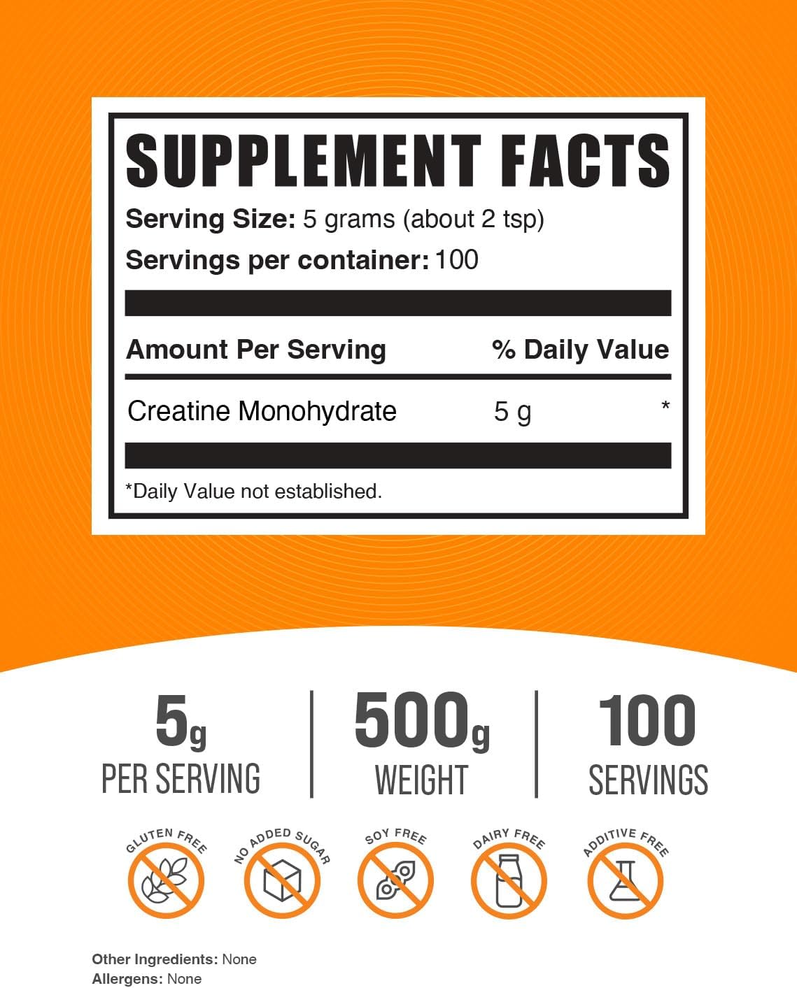 Whey Protein Isolate and Creatine Bundle - 1kg Protein + 500g Creatine Pack