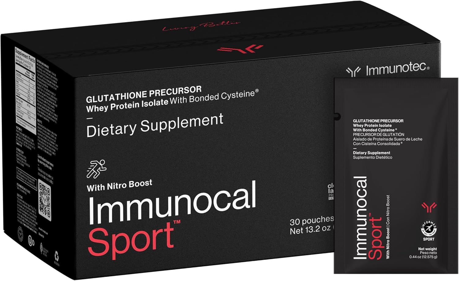 Whey Protein Isolate for Optimal Muscle Recovery and Energy Support, Glutathione Precursor, Fast Absorbing, Sugar-Free - 30 Servings