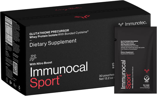 Whey Protein Isolate for Optimal Muscle Recovery and Energy Support, Glutathione Precursor, Fast Absorbing, Sugar-Free - 30 Servings