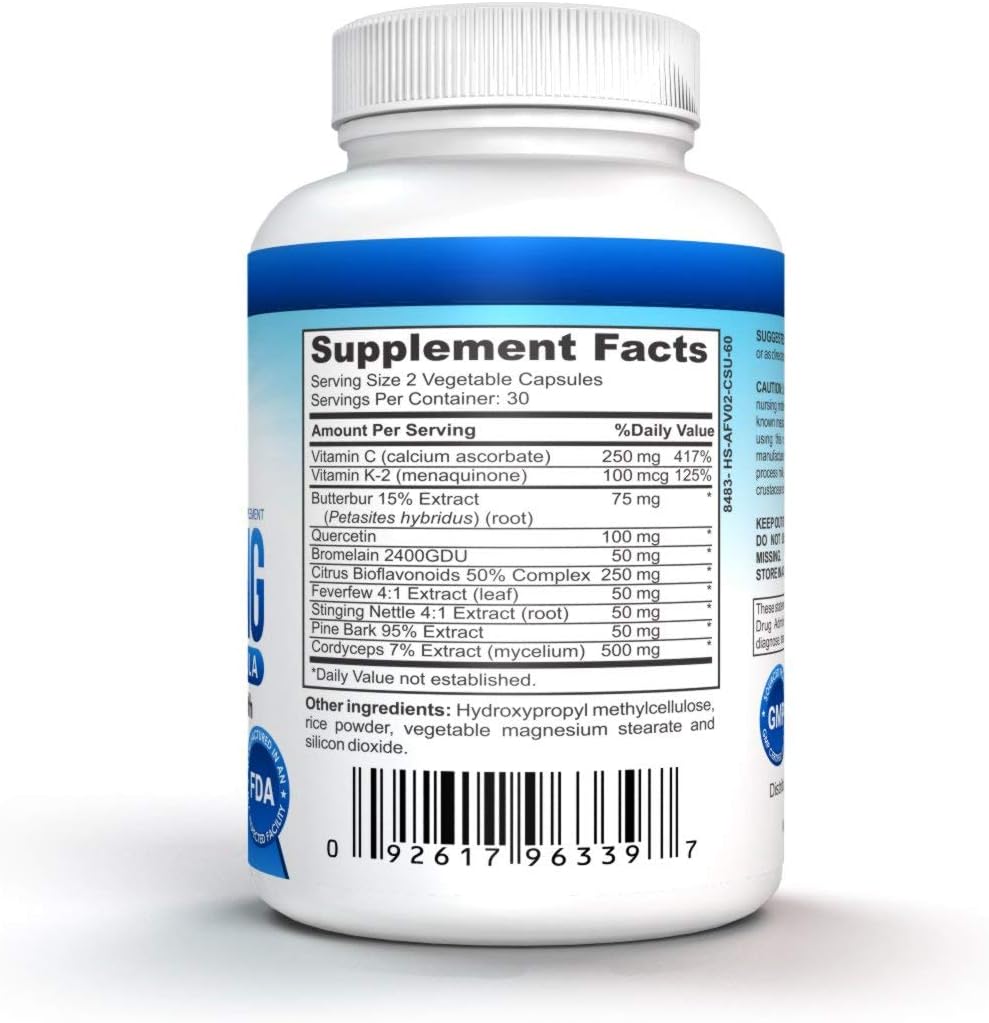 White Lung Respiratory Health & Skin Hydration Support by NutraPro - Dermal Repair Complex for Glowing Skin