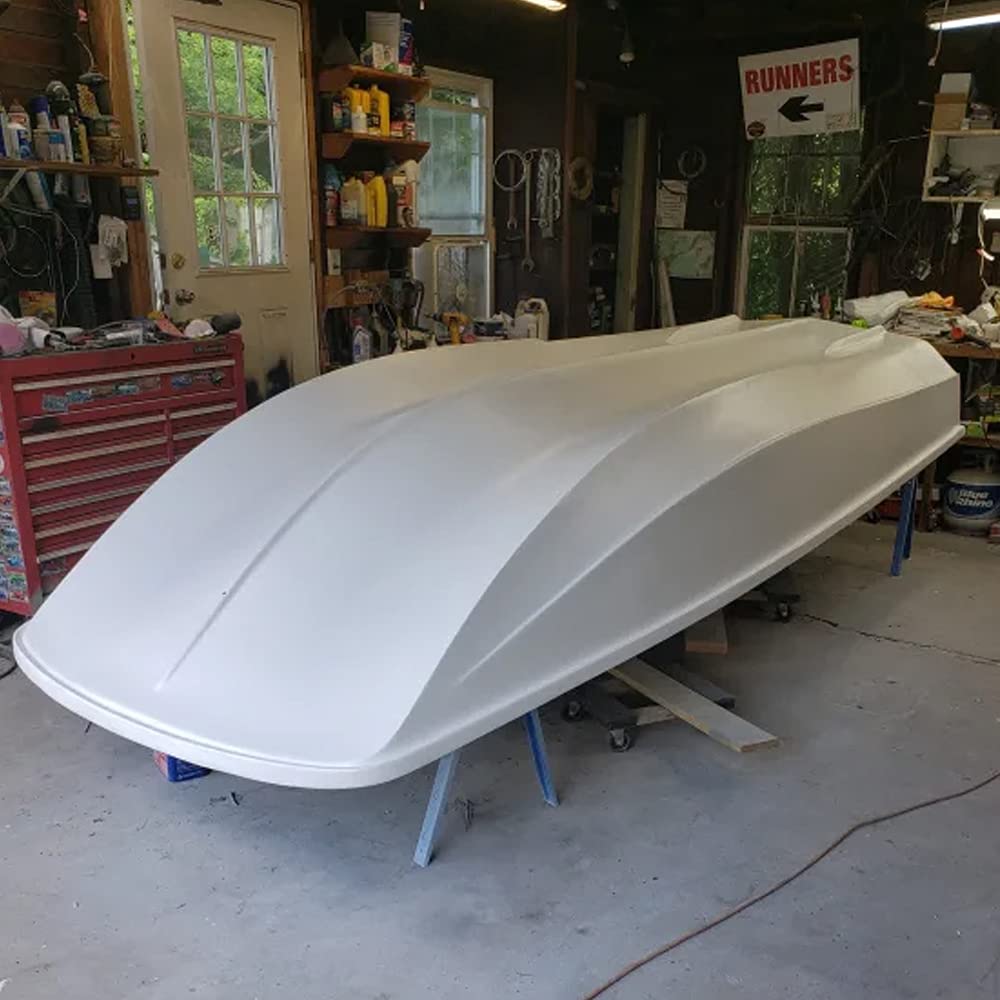 White Marine Gelcoat Quart with Wax for Boat Building, Repair, and Composite Coatings by TotalBoat