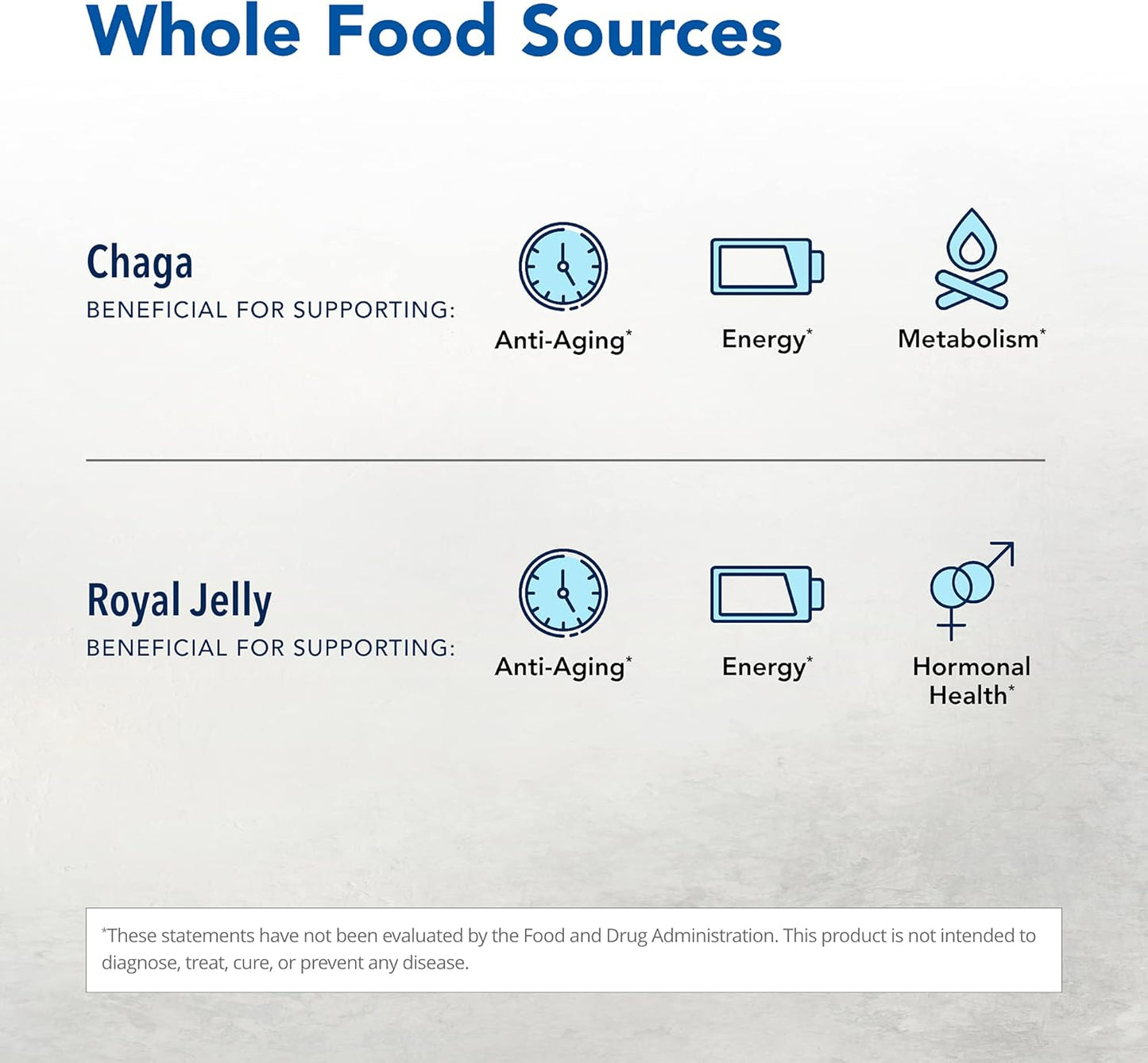 Whole Food B Complex Concentrate with Raw Chaga & Maca for Natural Energy - North American Herb & Spice - Non-GMO - 28 Servings