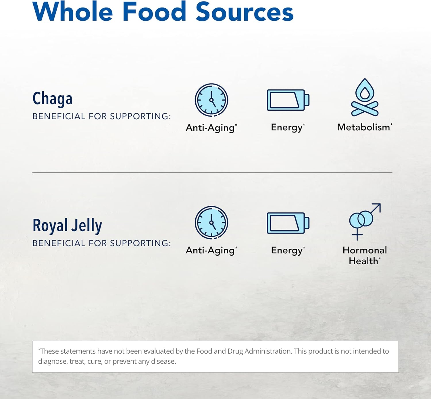 Whole Food B Complex Concentrate with Raw Chaga & Maca for Natural Energy - North American Herb & Spice - Non-GMO - 28 Servings