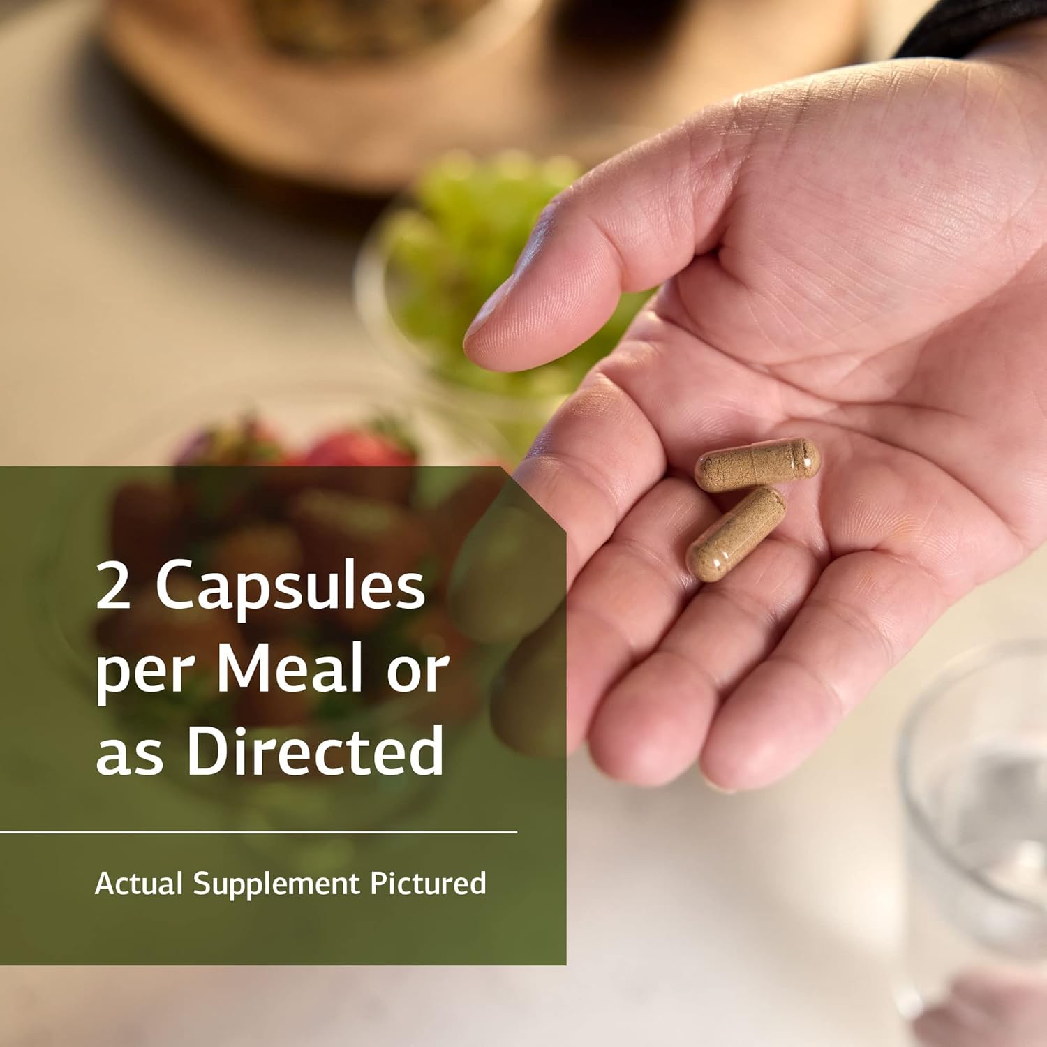 Whole Food Digestion Support: Standard Process Zymex Capsules with Rice Bran, Spanish Moss, and Beet Root - 150 Capsules