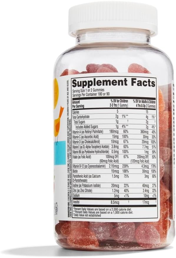 Whole Foods Market 365 Children's Gummy Multivitamin - 180 Count Bottle
