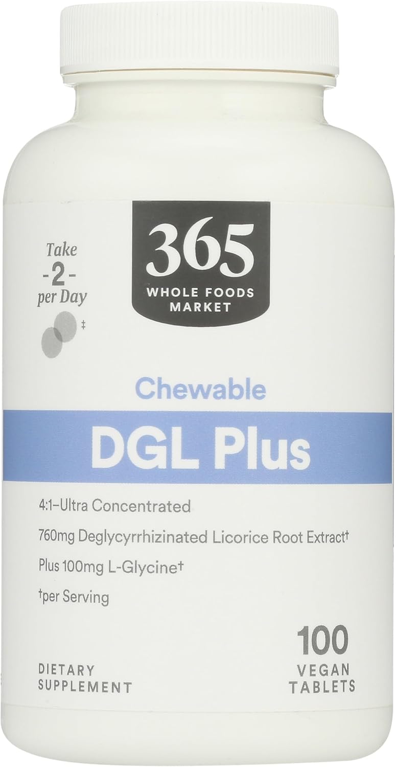 Whole Foods Market 365 DGL Plus Tablets - 100 Count