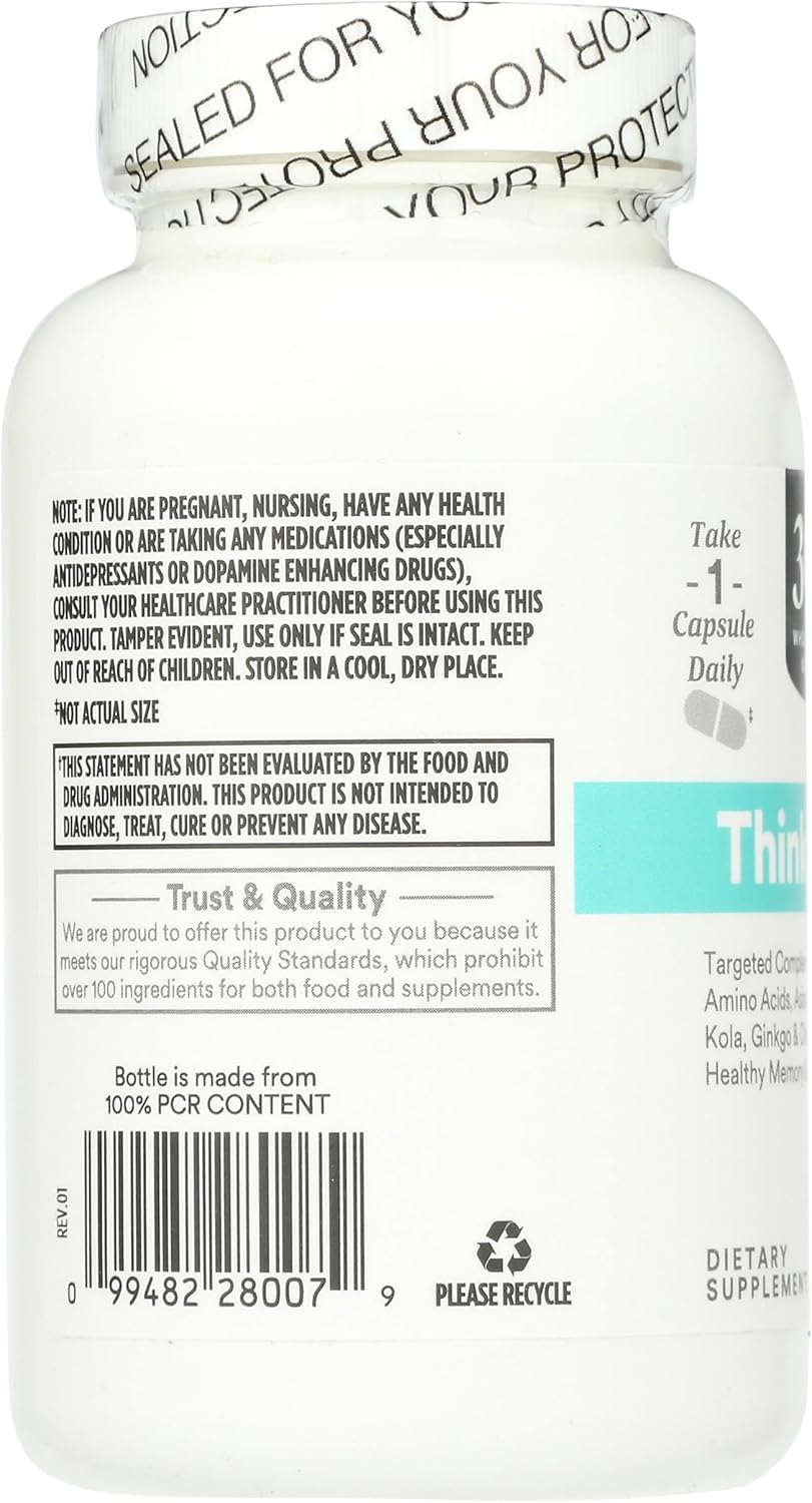 Whole Foods Market 365 Ginkgo Biloba Capsules - Cognitive Support Supplement, 120 Count