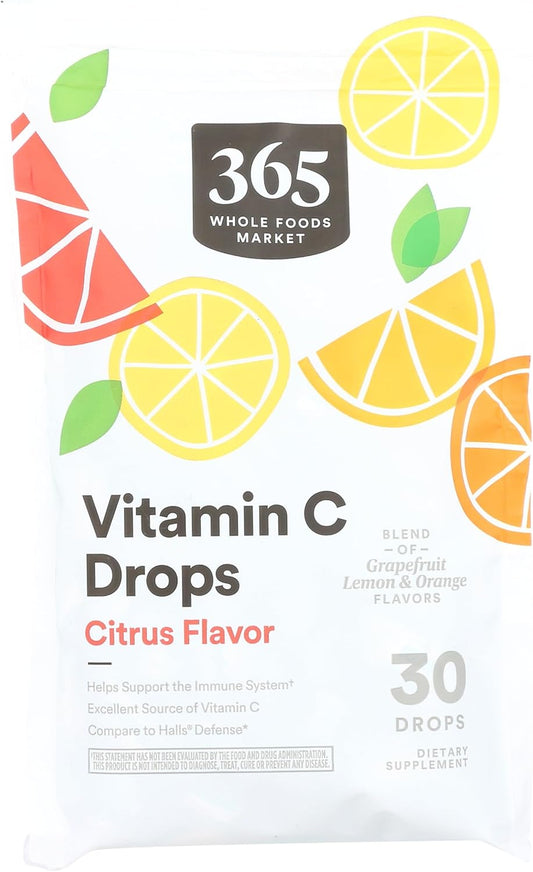 Whole Foods Market 365 Lozenges Vitamin C - 30 Count - Immune Support Supplement