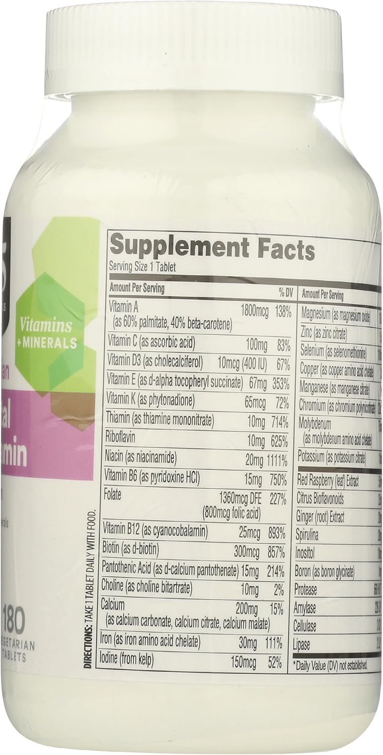 Whole Foods Market 365 Multi Prenatal One Daily - 180 Tablets