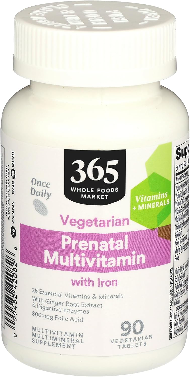 Whole Foods Market 365 Multi Prenatal One Daily Tablets - 90 Count