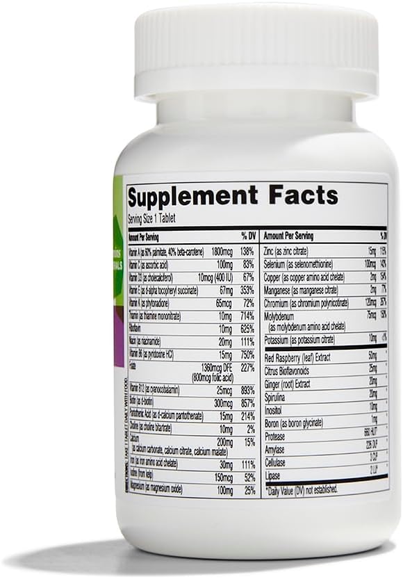 Whole Foods Market 365 Multi Prenatal One Daily Tablets - Pack of 2, 90 Tablets