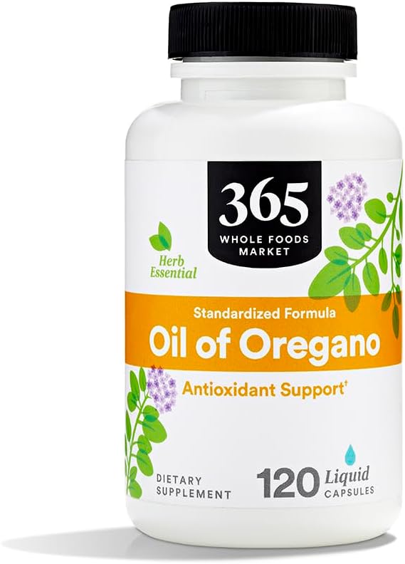 Whole Foods Market 365 Oil of Oregano Standardized Formula Liquid Capsules - Antioxidant Support - 120 Count