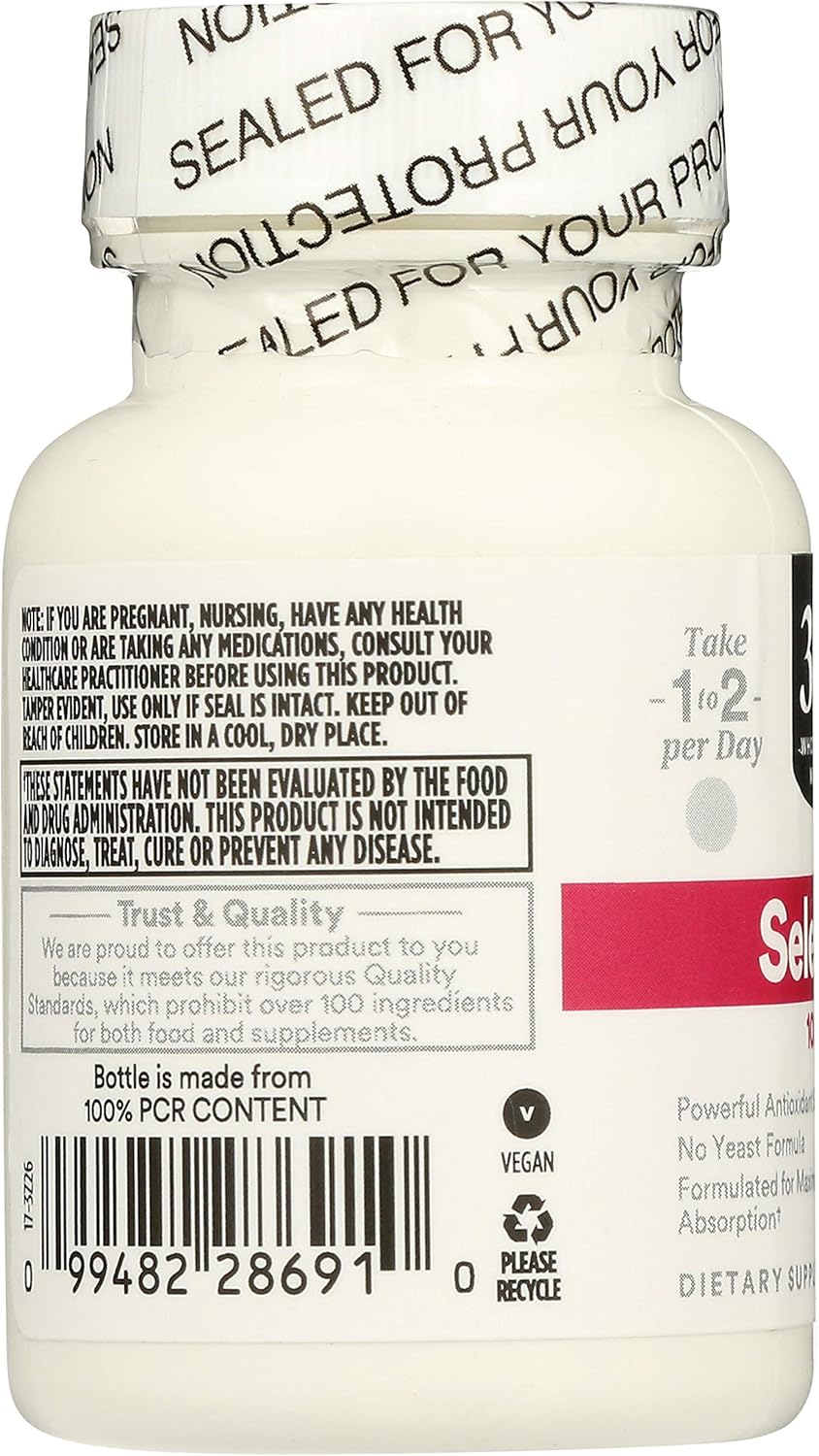 Whole Foods Market 365 Selenium 100MCG Tablets - 240 Tablets (2 Pack)