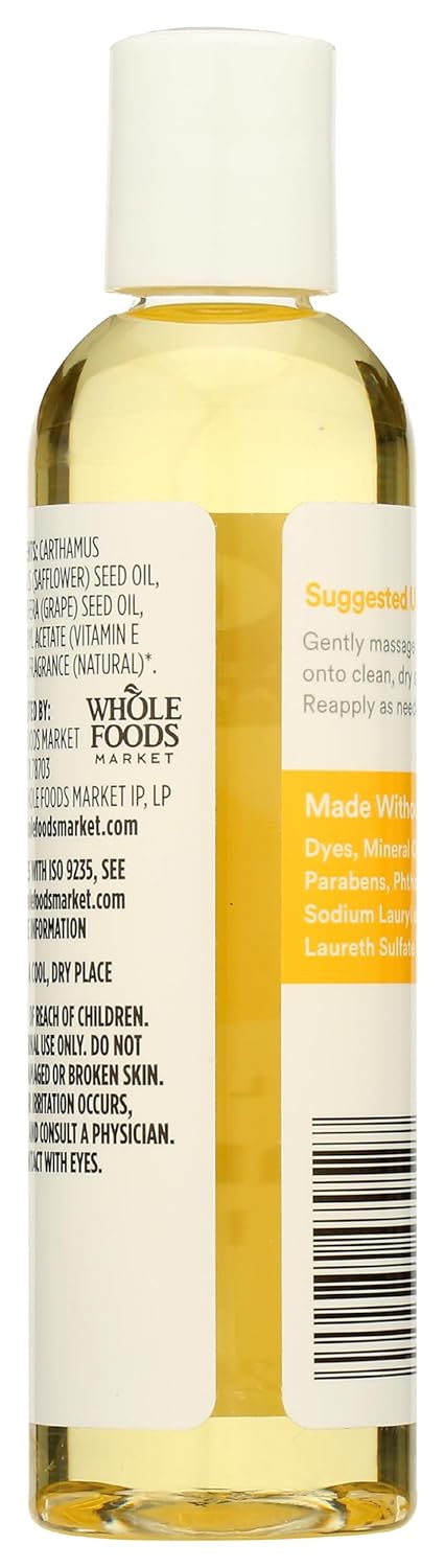 Whole Foods Market 365 Vitamin E Oil 5000 IU 4.2 Fl Oz - Natural Skin Moisturizer & Anti-Aging Treatment