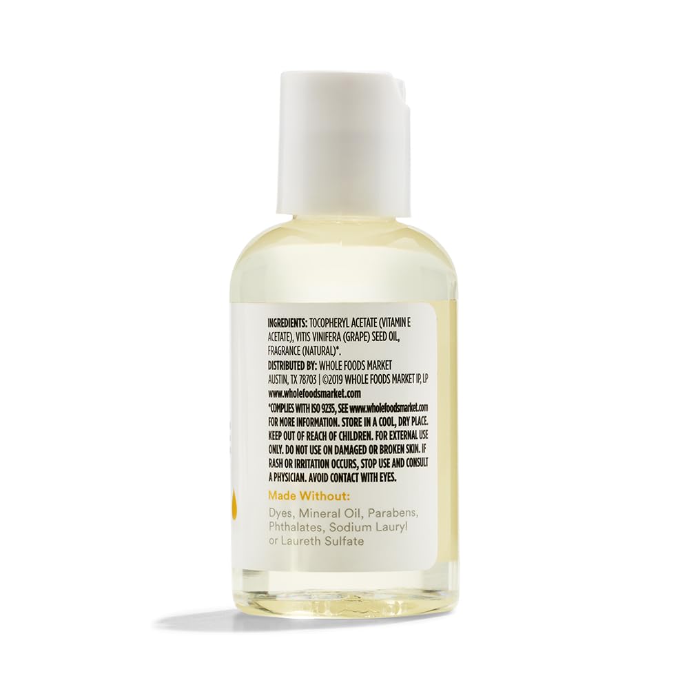 Whole Foods Market 365 Vitamin E Oil 56000 IU, 2.25 Fl Oz - Natural Antioxidant for Skin & Hair