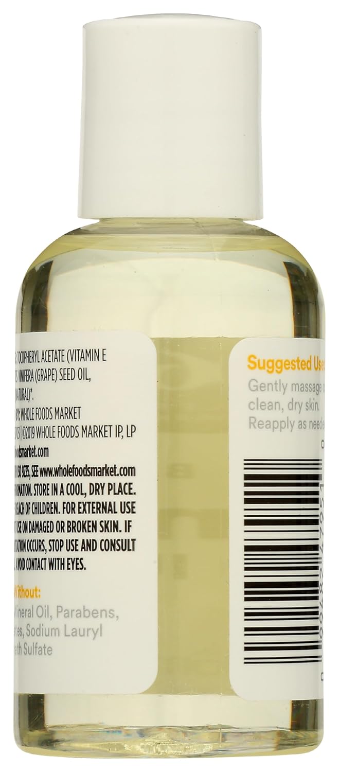 Whole Foods Market 365 Vitamin E Oil 56000 IU, 2.25 Fl Oz - Natural Antioxidant for Skin & Hair