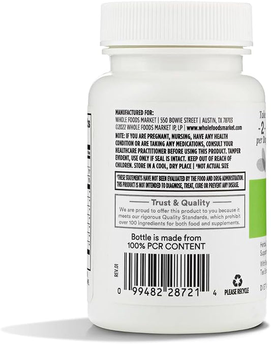 Whole Foods Market Prostate Support Softgels - 60 Count (Pack of 2)