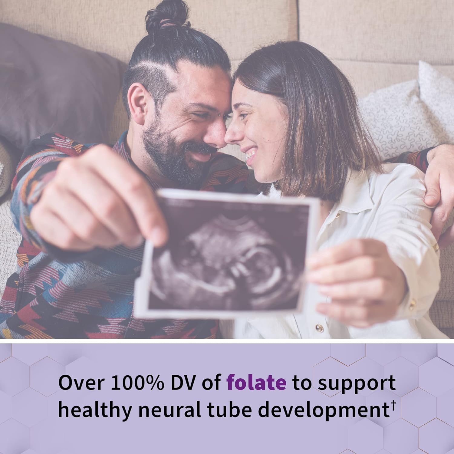 Whole Foods Prenatal Multivitamin with Biotin, Iron, Folate, and Probiotics - Garden of Life Vitamin Code Raw - 180 Capsules for Pregnancy Support