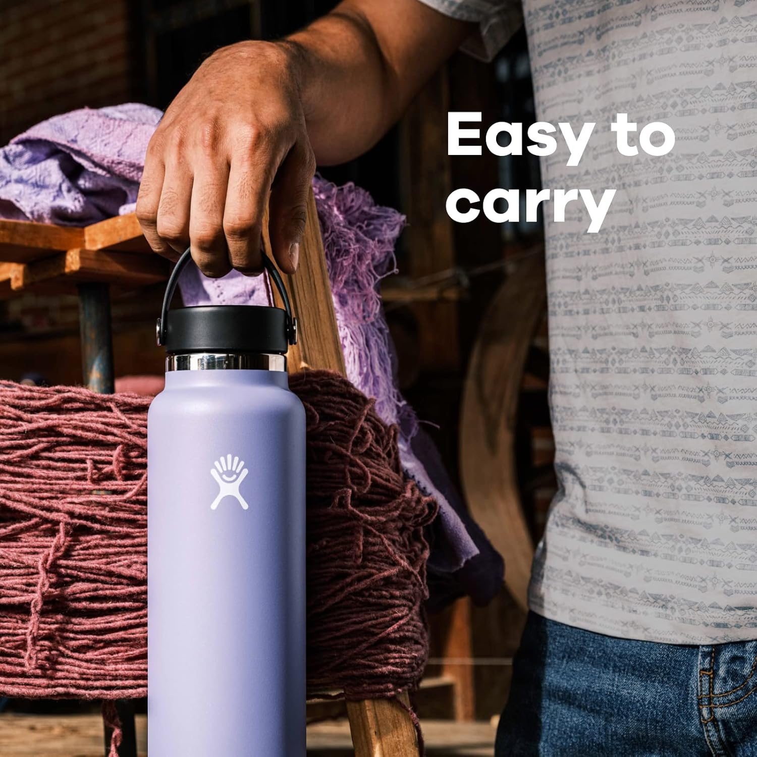 Wide Mouth Water Bottle Compatible Hydro Flask Lids - Accessory for Hydro Flask Bottles