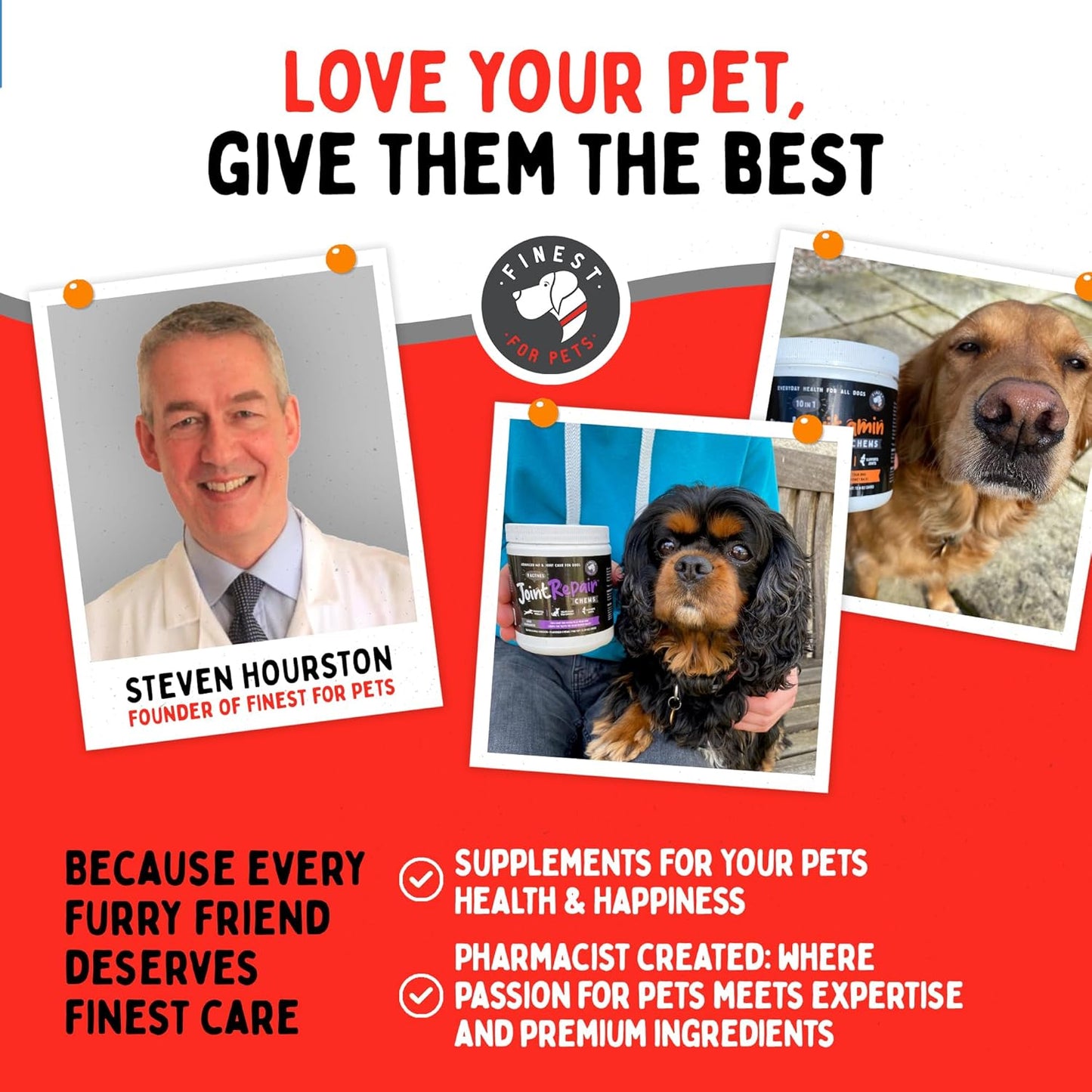 Wild Alaskan Salmon Oil for Dogs & Cats - Omega 3 Skin & Coat Supplement (32 oz)