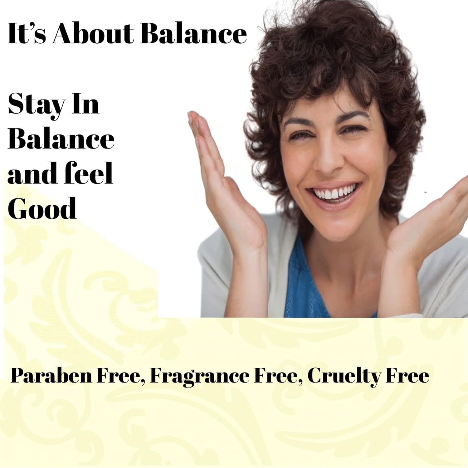 Wild Yam Cream with Progesterone for Hormone Balance during Menstrual Cycle and Menopause - 2oz (1 Pack)