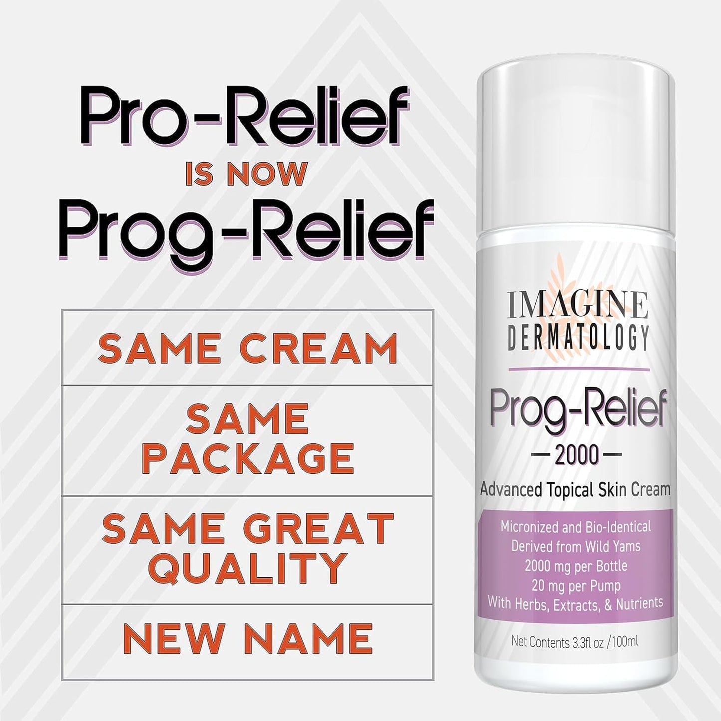 Wild Yam Progesterone Cream 2000mg, Bio-Identical Micronized USP for Female Mid-Life Relief, 100 Pump Applications, Paraben and Soy Free, TSA Size, Made in USA