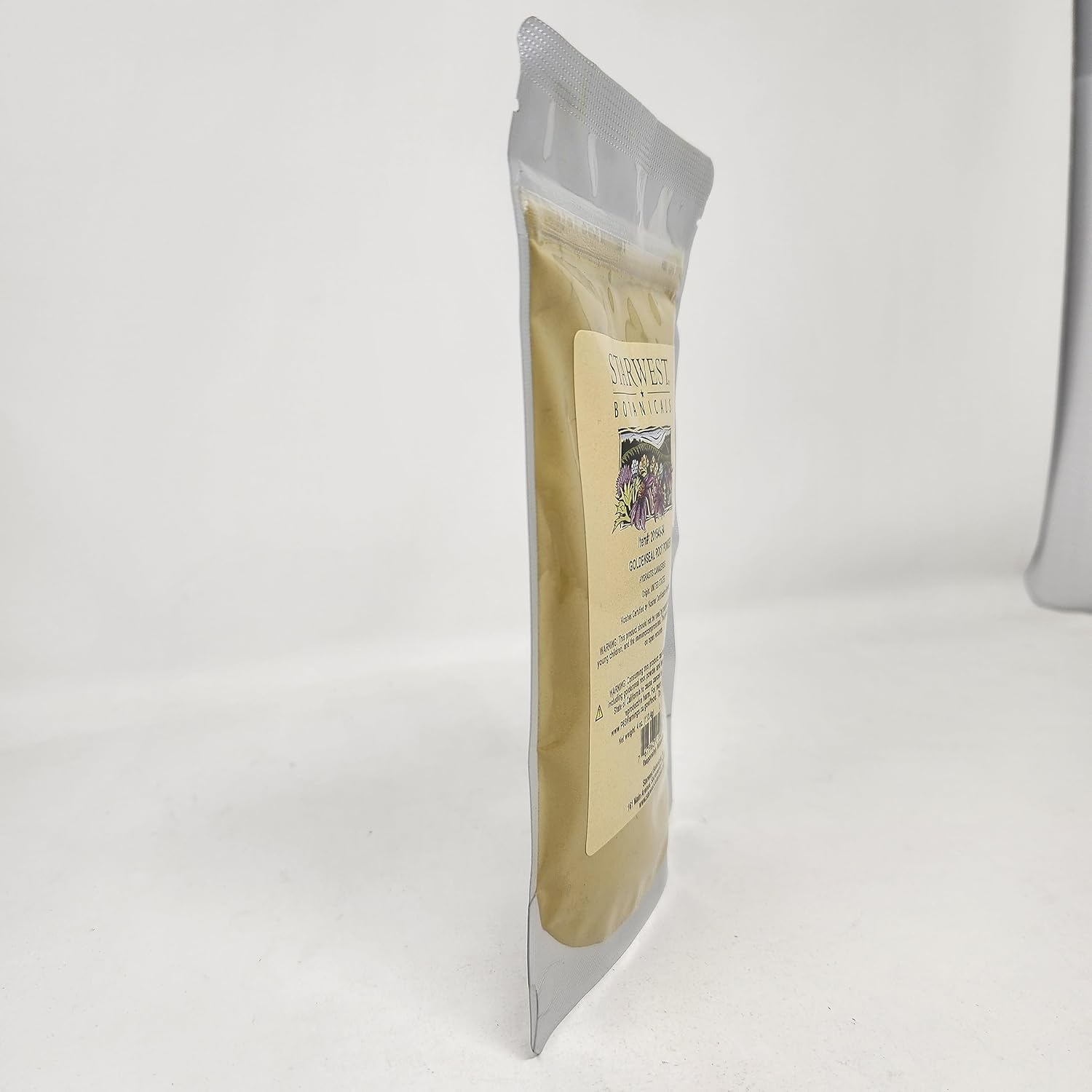Wildcrafted Goldenseal Root Powder - 4 Oz (113 G) - Premium Quality by Starwest Botanicals