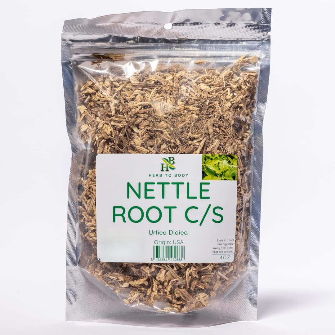 Wildcrafted Nettle Root C/S 4oz | Urtica Dioica | Cut & Sifted Herb | Natural Herbal Supplement