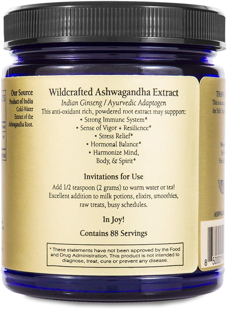 Wildcrafted Sun Potion Ashwagandha Powder - 111 Grams (88 Servings)