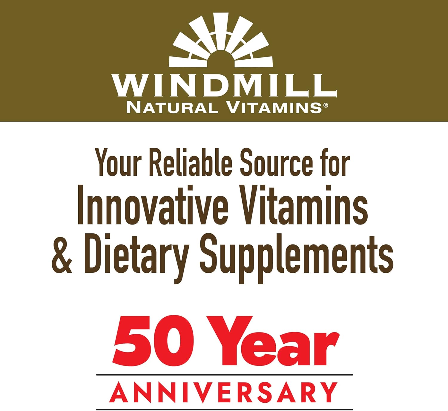 Windmill Natural Vitamins B Complex - 100 Tablets, 100 Servings, Enhance Energy and Metabolism