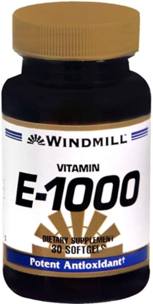 Windmill VITE E-1000 Softgel Capsules - 30 Count