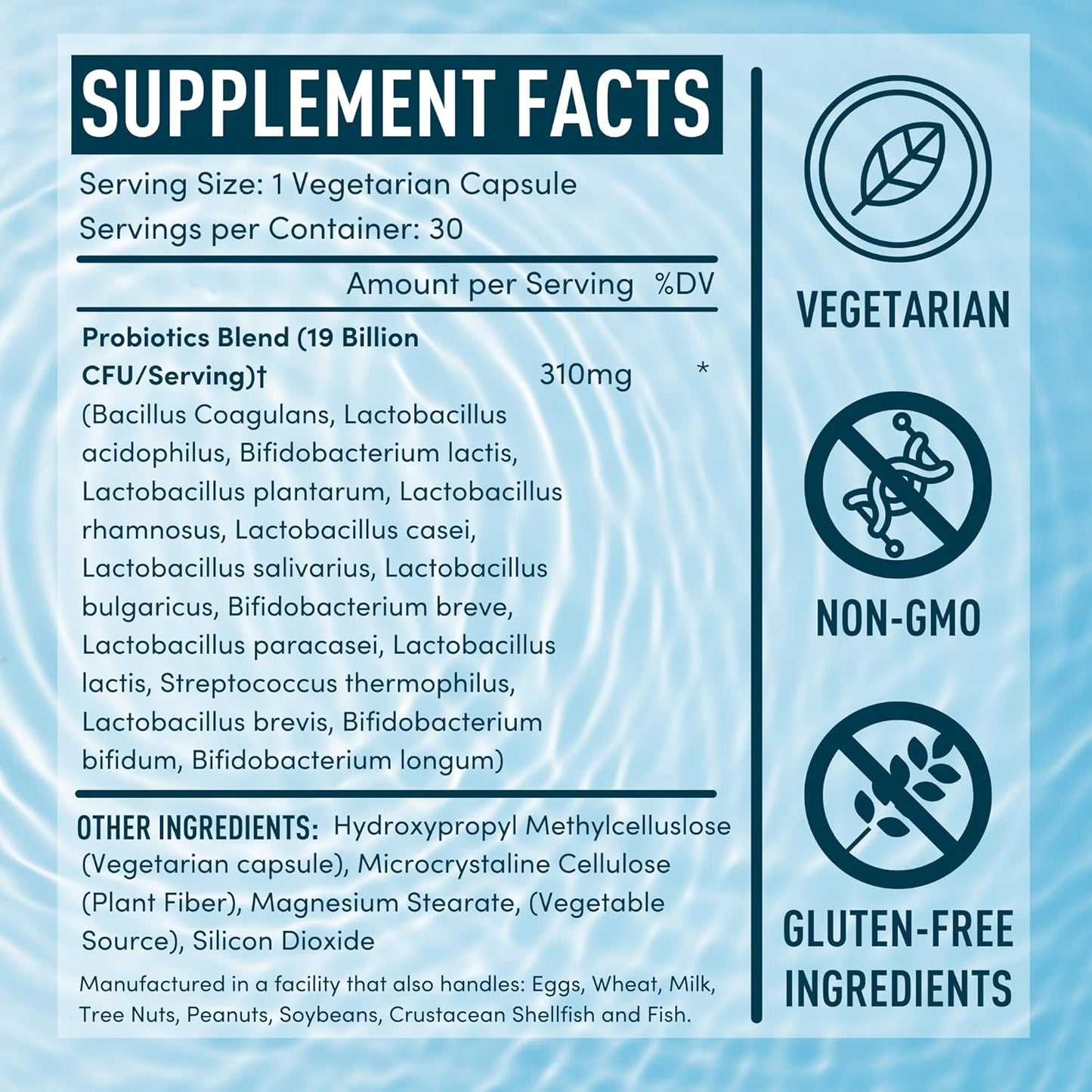 WINDSOR BOTANICALS Bloat Relief Probiotic with Enzymes and Vaginal Probiotics - Digestive & Vaginal Health Support Bundle