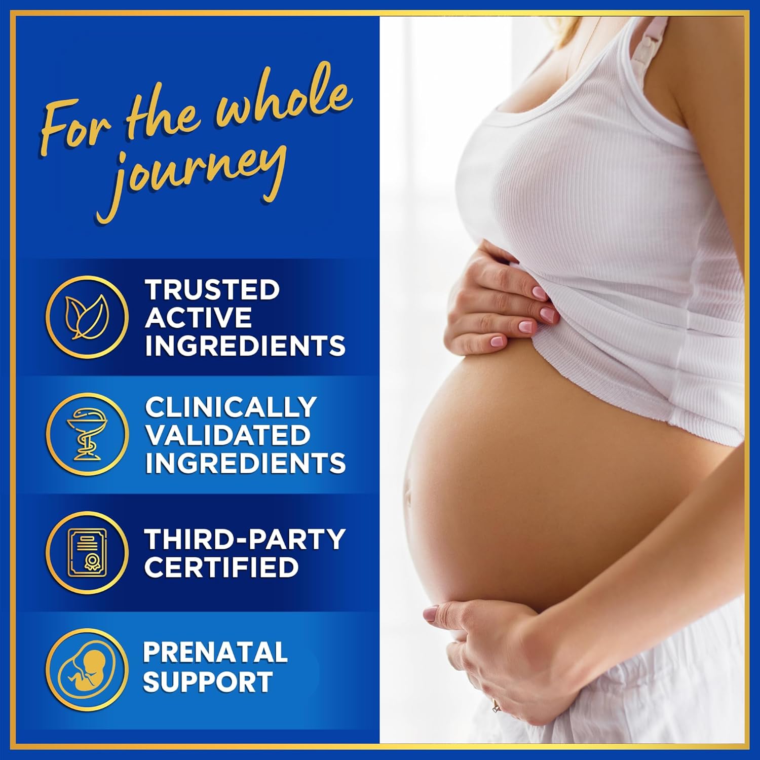 Windsor Botanicals Inositol and Iron Tablets for Women's Fertility and Pregnancy Support