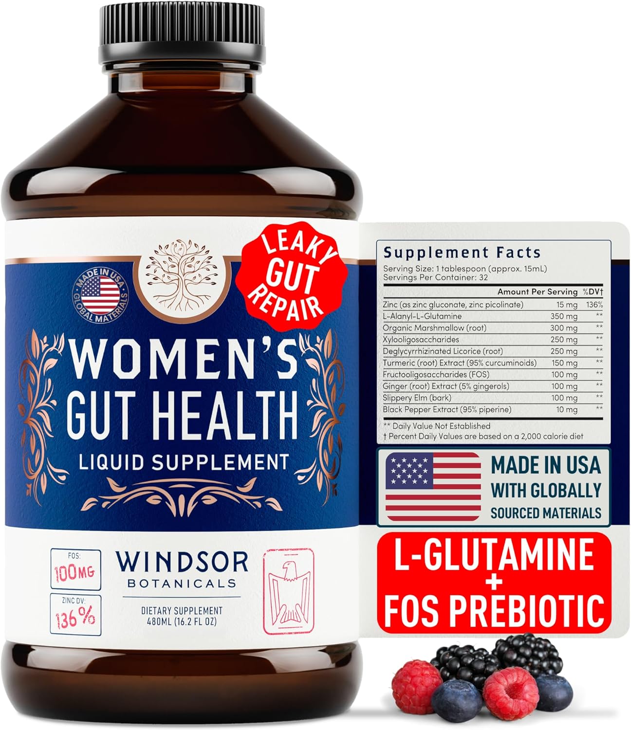 WINDSOR BOTANICALS Lactobacillus Salivarius Probiotic Bundle for Oral and Gut Health Support