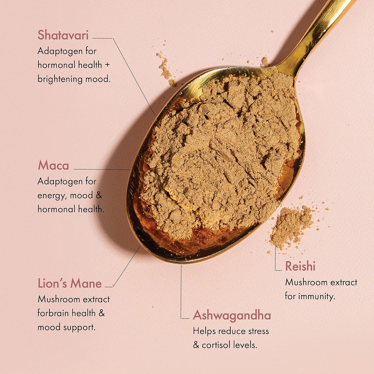 Winged Happy Start Mood Boost Powder for Women - Unflavored, Non-GMO (30 Servings)