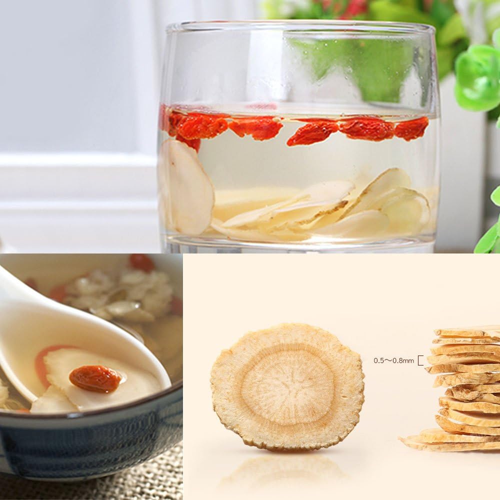 Wisconsin Ginseng Slices: Panax Ginseng for Immunity, Energy, and Stamina - 1 Bag for Men and Women.