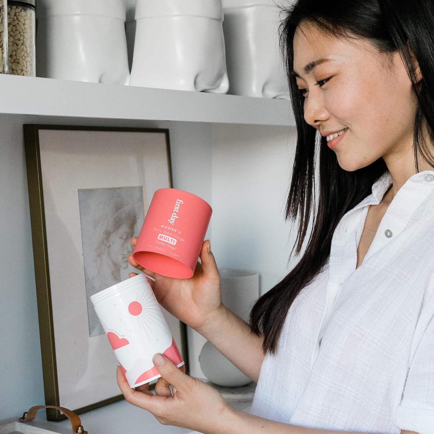 Women & Teens Multivitamin Gummies Bundle with Essential Vitamins & Minerals - Organic Fruits & Veggies, 2g Sugar, 2-Pk, 30 Day Supply