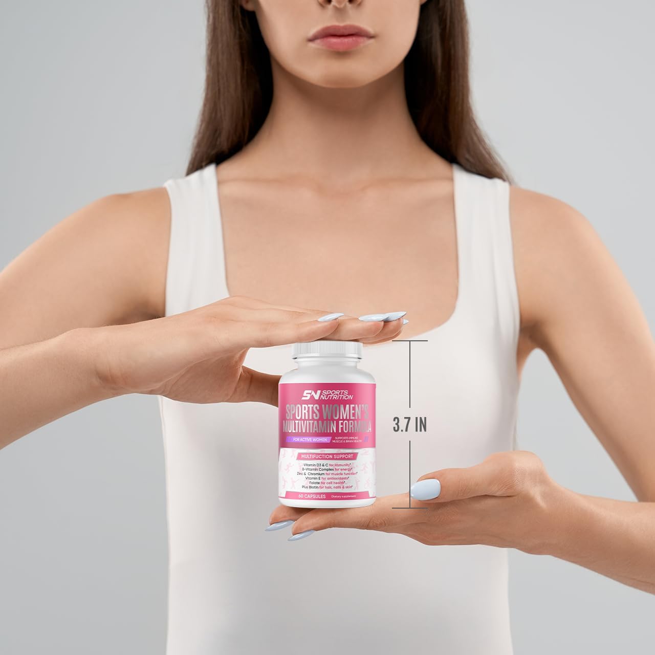 Women's Active Multivitamin for Energy, Focus & Immune Health - 60 Capsules